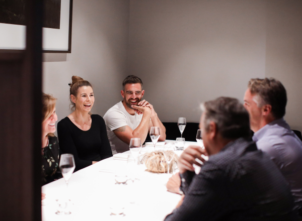Table setting at Attica 2019 event